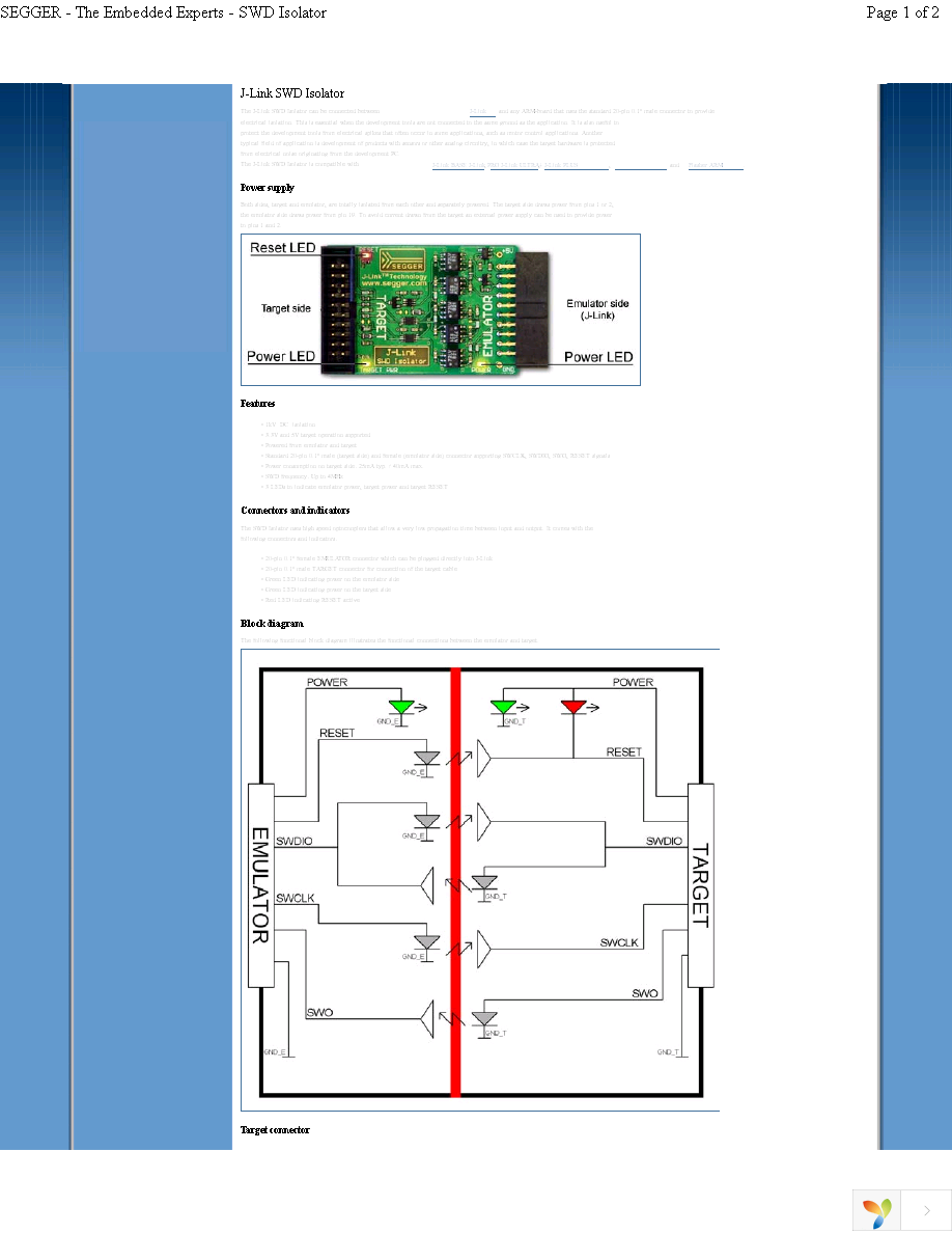 8.07.01 SWD ISOLATOR Page 1